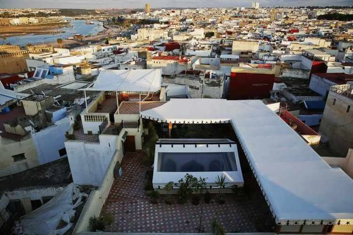 Rooftops of Rabat's Medina are seen from the top of a tall building on September 25, 2014. REUTERS/Damir Sagolj. Reuters/Damir Sagolj