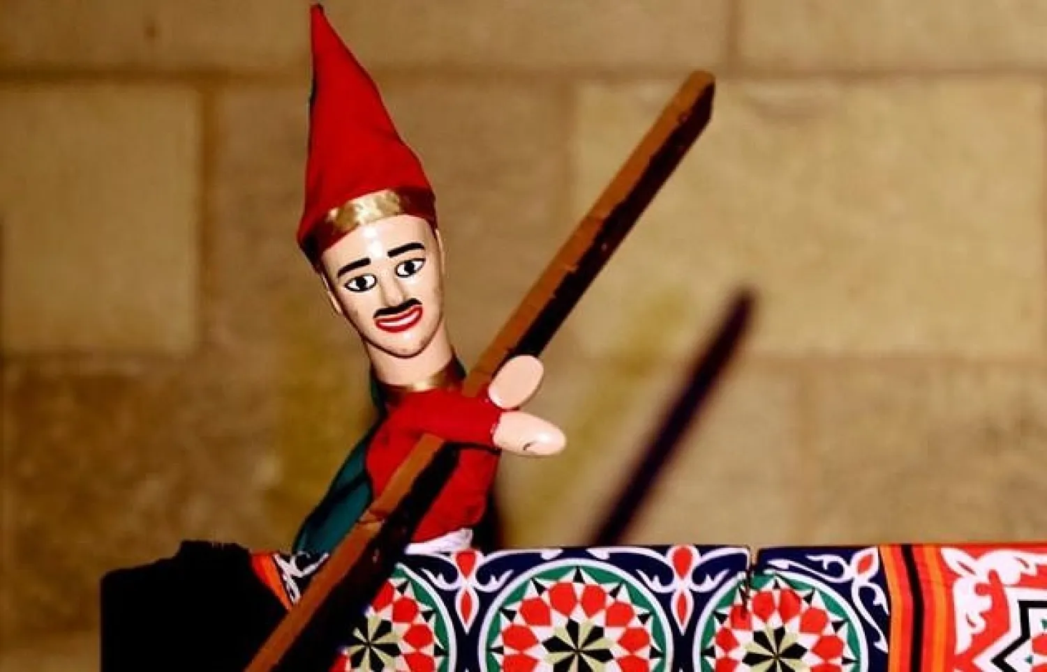 A glove puppet named Aragoz remains popular in Egypt with comic sketches recounting moral tales, some of which date back centuries

