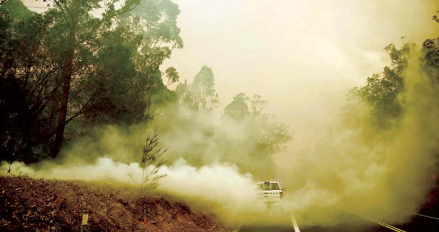 أسفرت الحرائق حتى الآن عن تدمير 5 ملايين هكتار من الأراضي في أستراليا (أ.ف.ب)