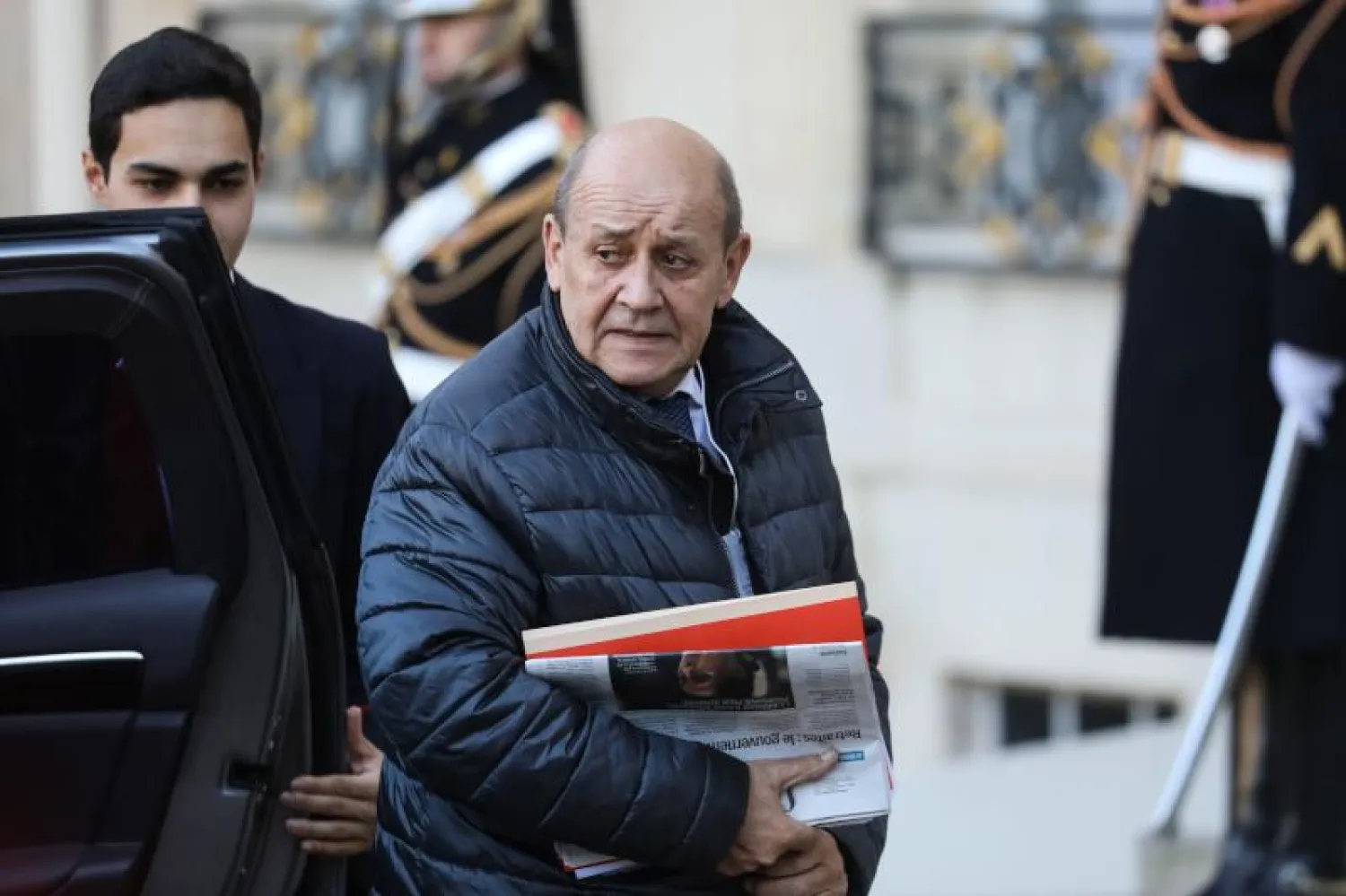 وزير الخارجية الفرنسي جان إيف لو دريان (أ.ف.ب)