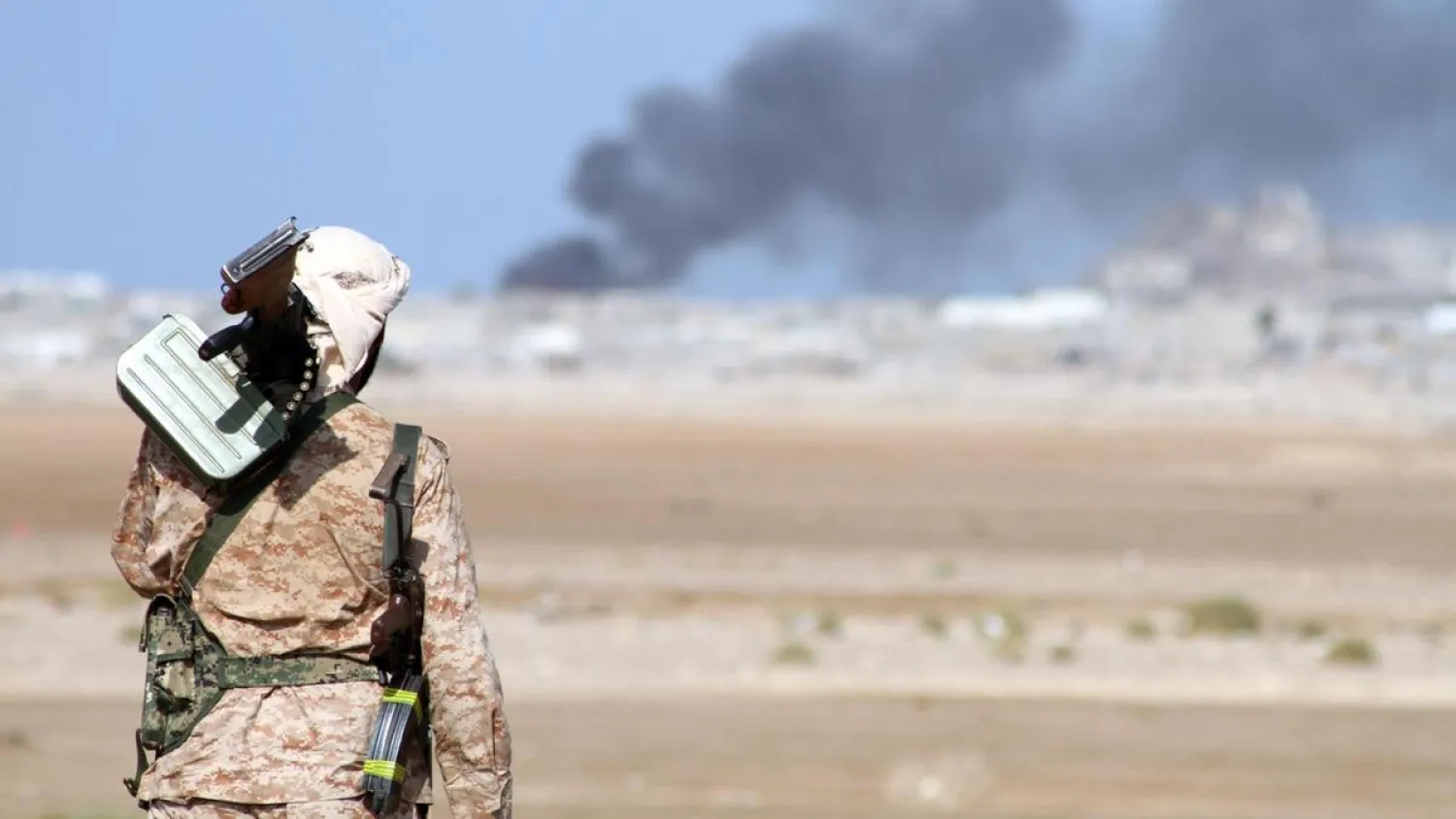 Pro-government forces in Yemen. (AFP)