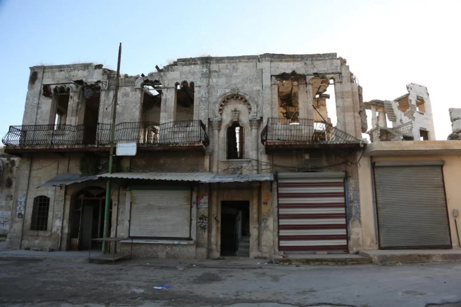 دمار في مدينة معرّة النعمان (أرشيف إ.ب.أ)