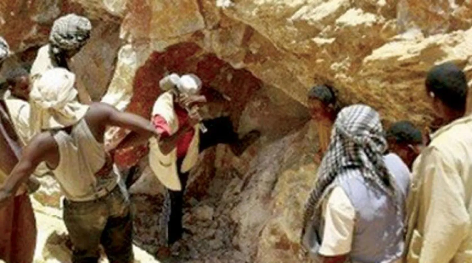 Sudan'daki bir altın madeni