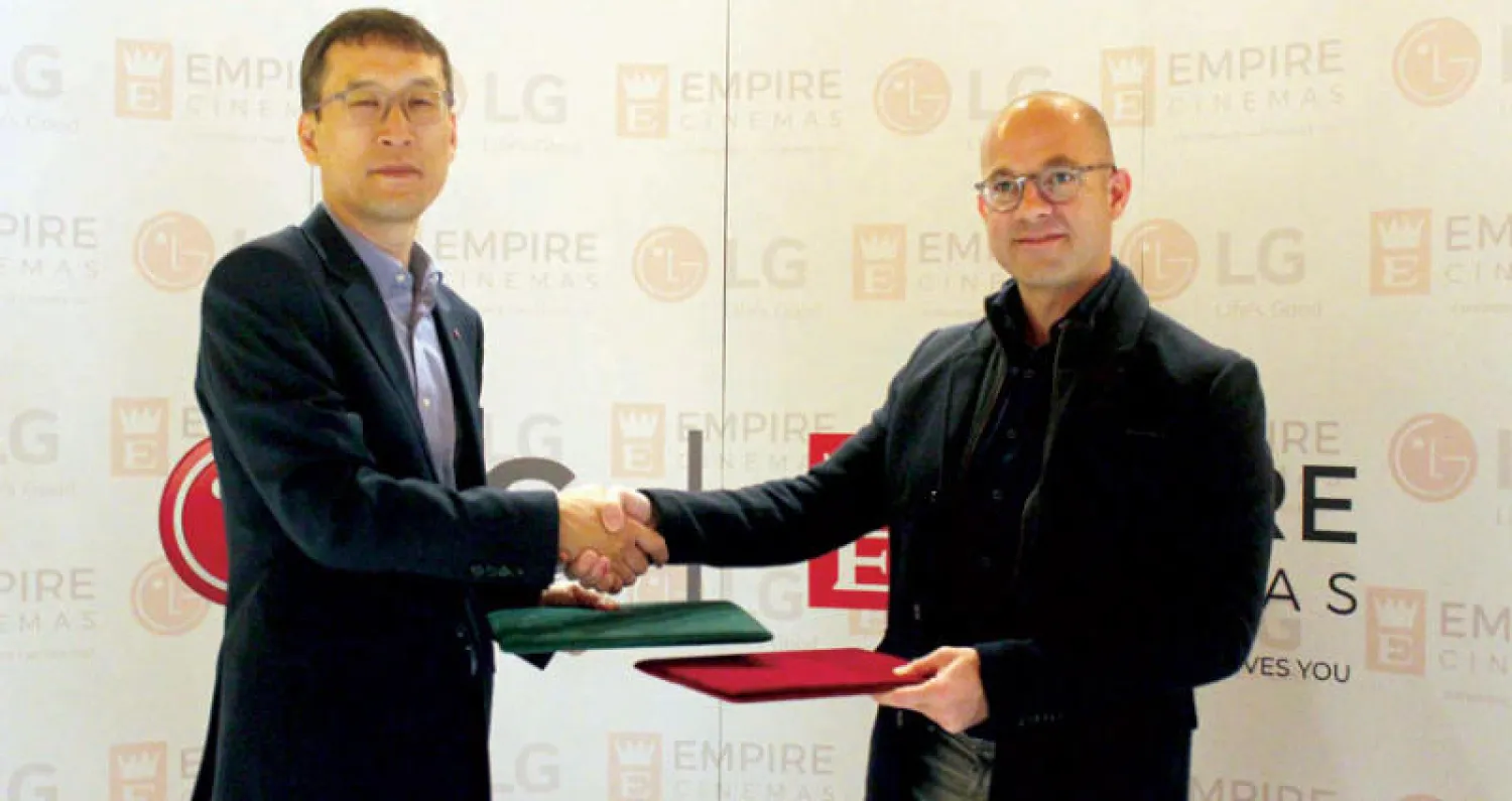 «إل جي» و«امباير سينما» توقعان اتفاقية لتعزيز الحلول الرقمية