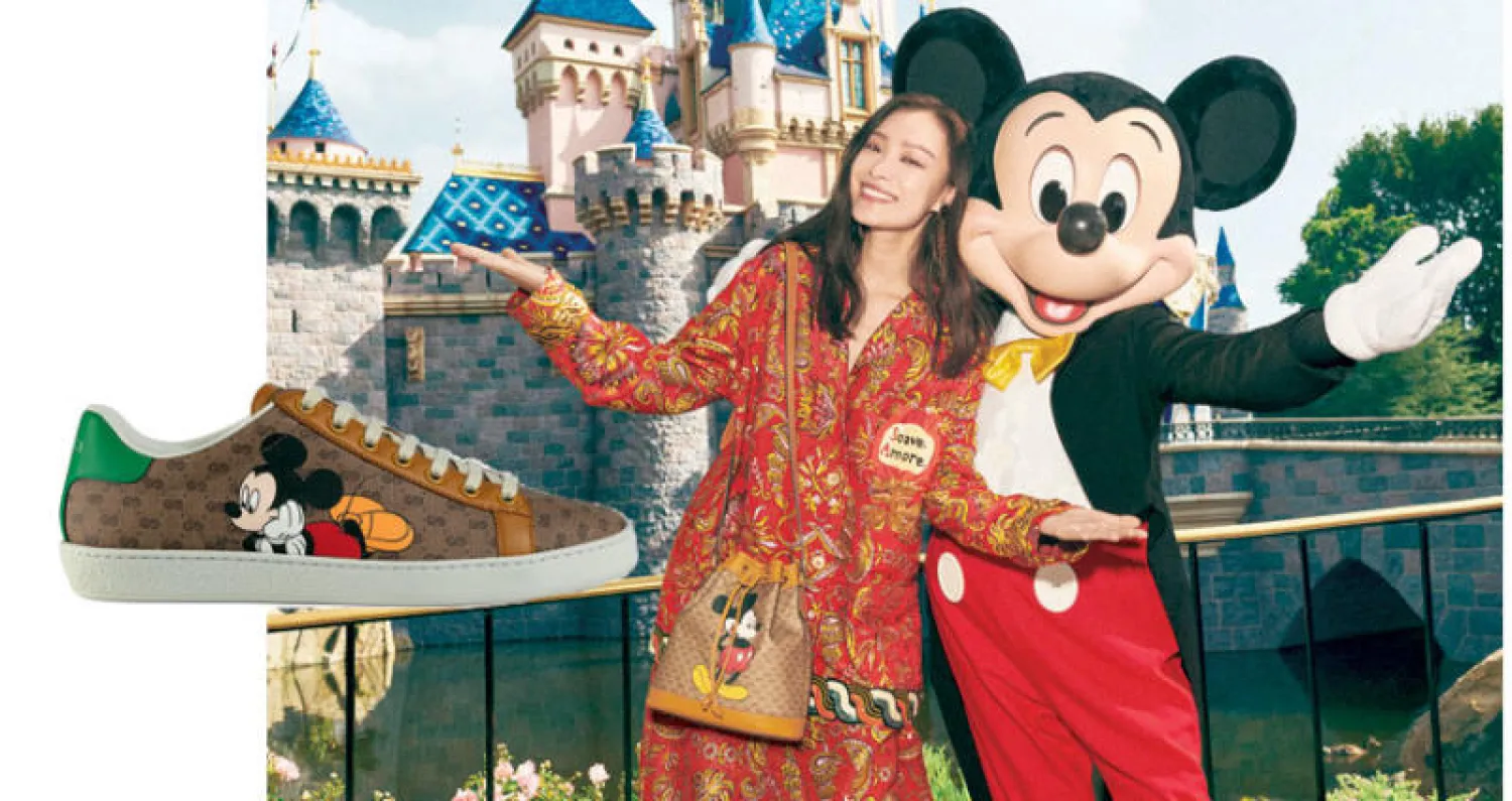 من الحملة الترويجية لـ «غوتشي»