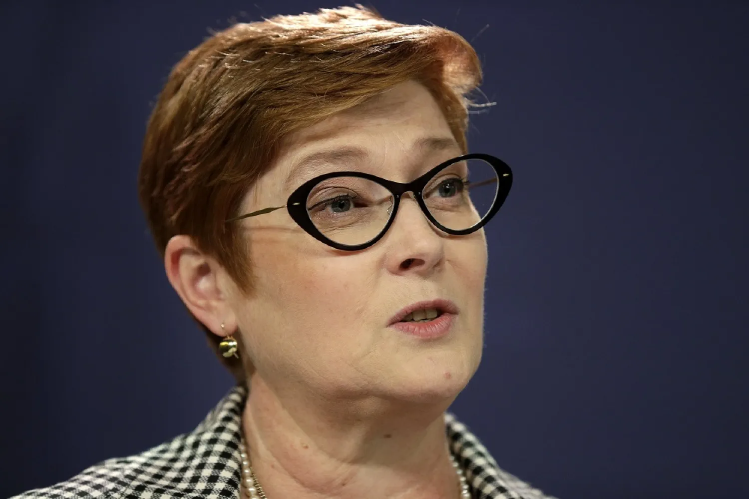 Australian Foreign Minister Marise Payne. (AP)