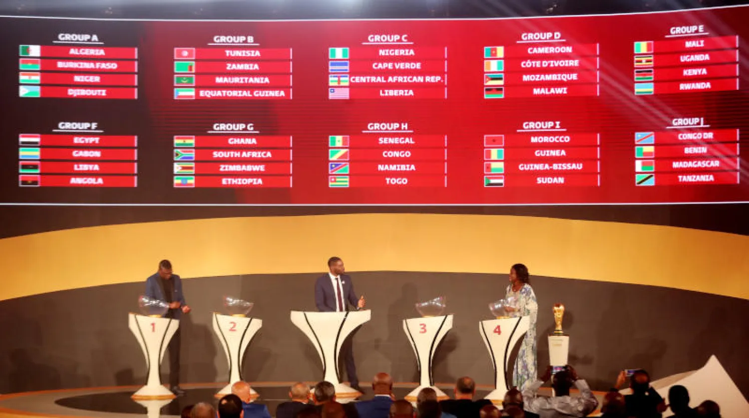سحب قرعة الدور الثاني من تصفيات أفريقيا المؤهلة إلى مونديال قطر 2022 (رويترز)