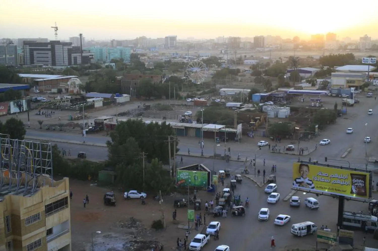 مشهد للعاصمة السودانية (أ.ف.ب)