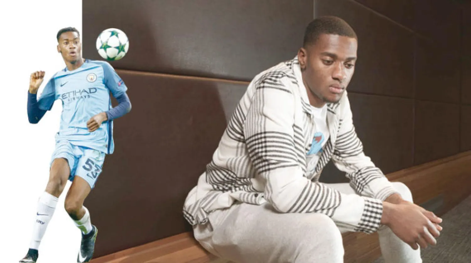 أدارابيو ما زال يطمح في العودة إلى مانشستر سيتي وحصد البطولات  -  أدارابيو بقميص مانشستر سيتي