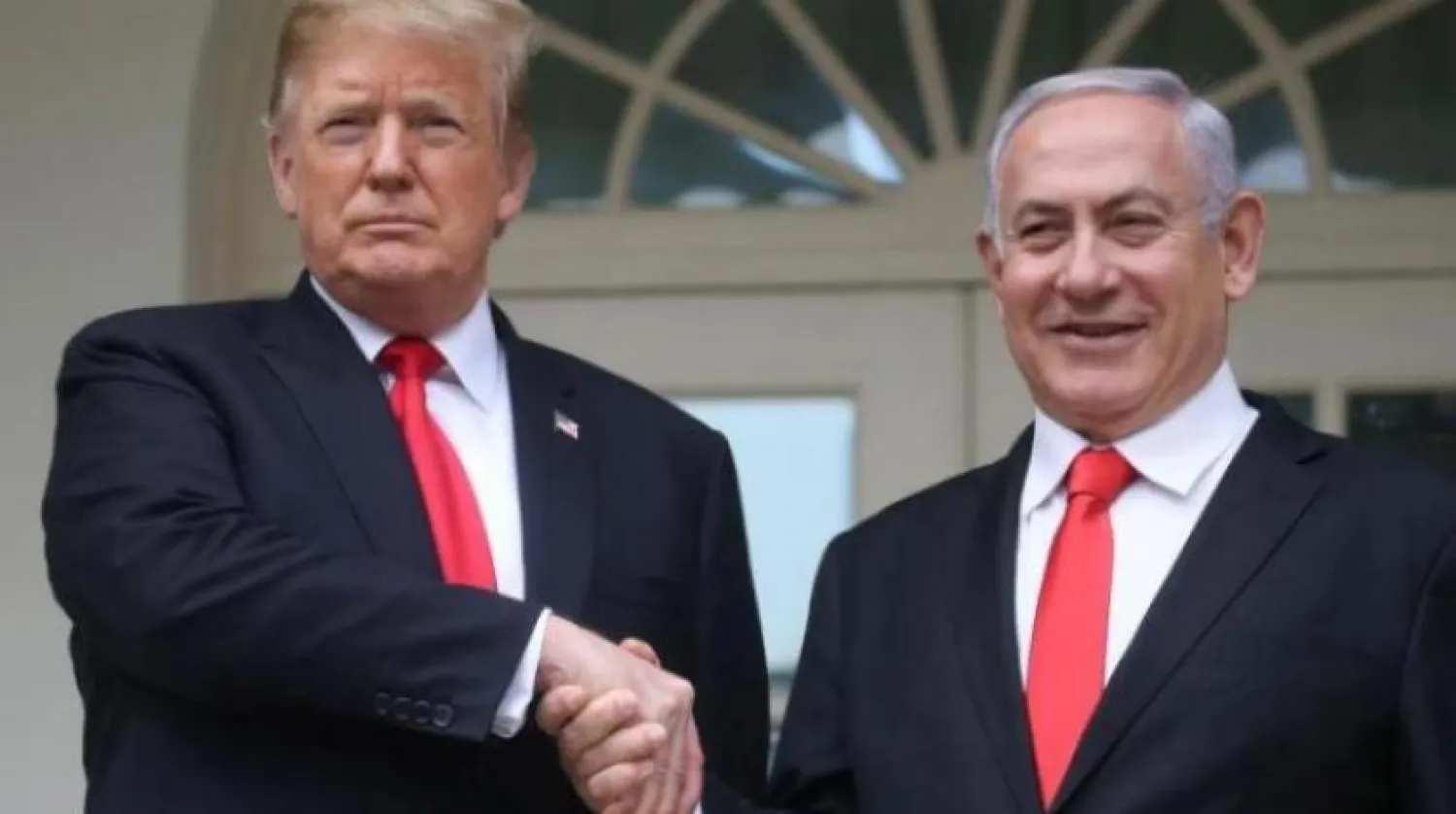 ABD Başkanı Donald Trump ve İsrail Başbakanı Binyamin Netanyanu. (Reuters)