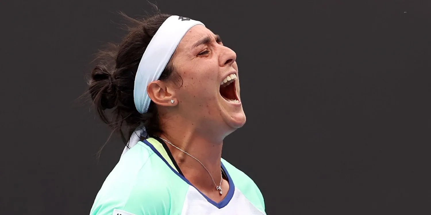 Tunisia’s Ons Jabeur. (AFP)