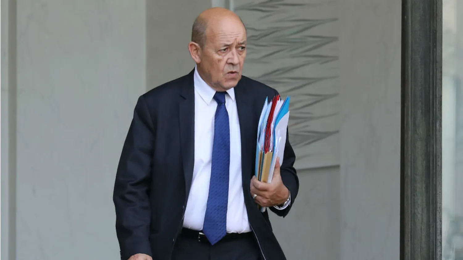 French Foreign Minister Jean-Yves Le Drian. (AFP)