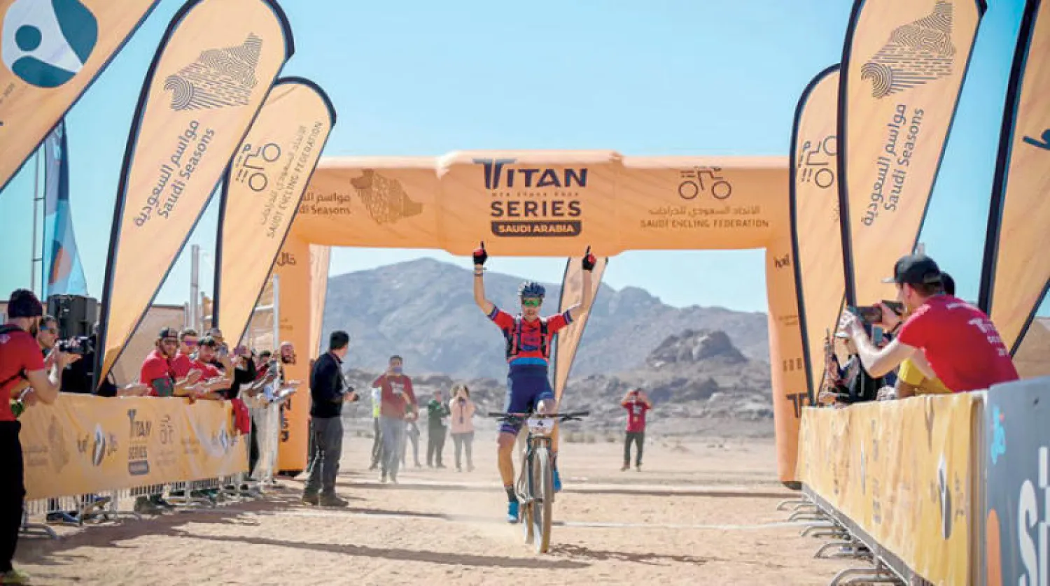 زبيارو حل في صدارة الترتيب لـ«بطولة تيتان حائل للدراجات الصحراوية» (الشرق الأوسط)