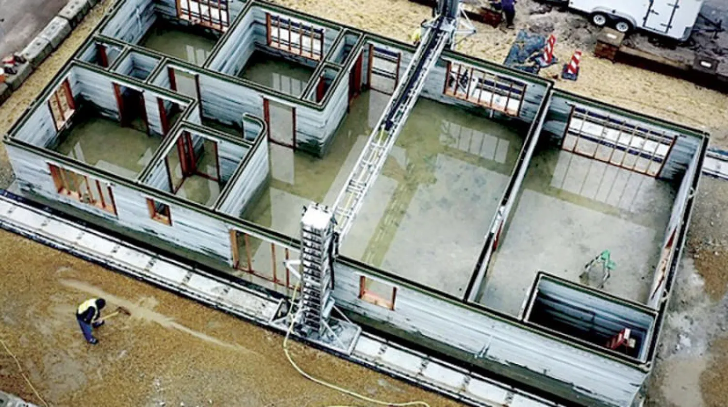 أحدث منزل كبير بالطباعة ثلاثية الأبعاد