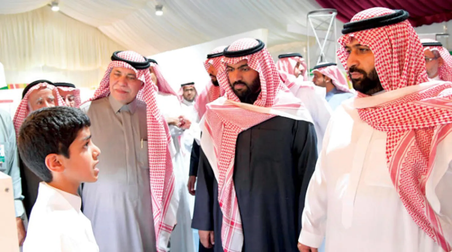 نائب أمير جازان مع وزير الثفافة ووزير التجارة  في جازان