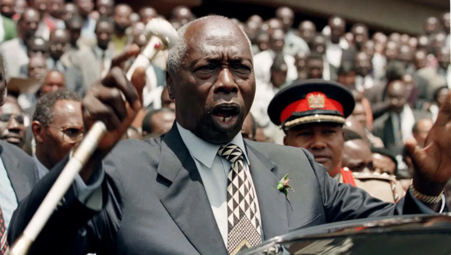 الرئيس الكيني الأسبق دانييل أراب موي (رويترز)