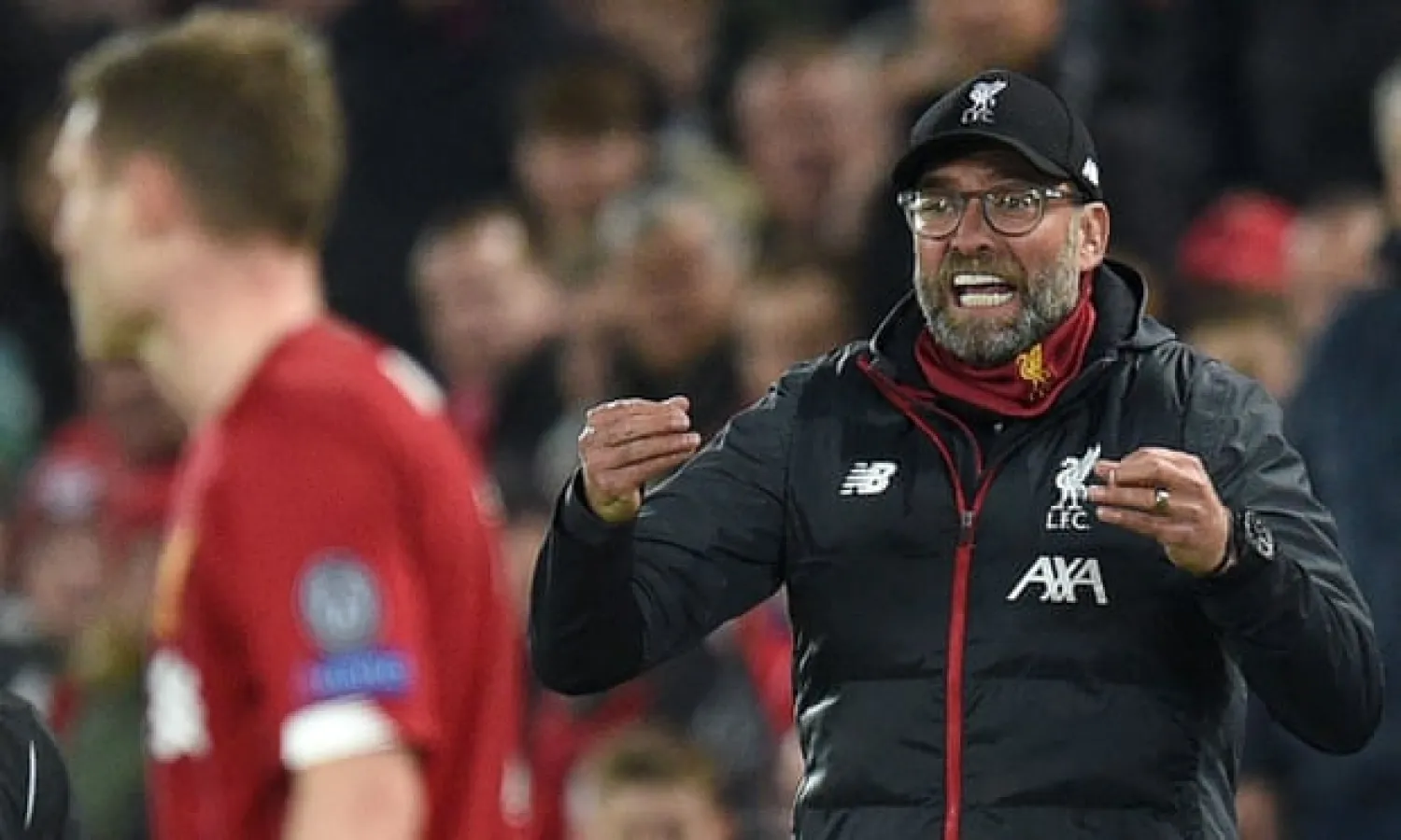  Jürgen Klopp has taken ideas he learned as a player at Mainz to new heights at Liverpool. Photograph: Oli Scarff/AFP via Getty Images
