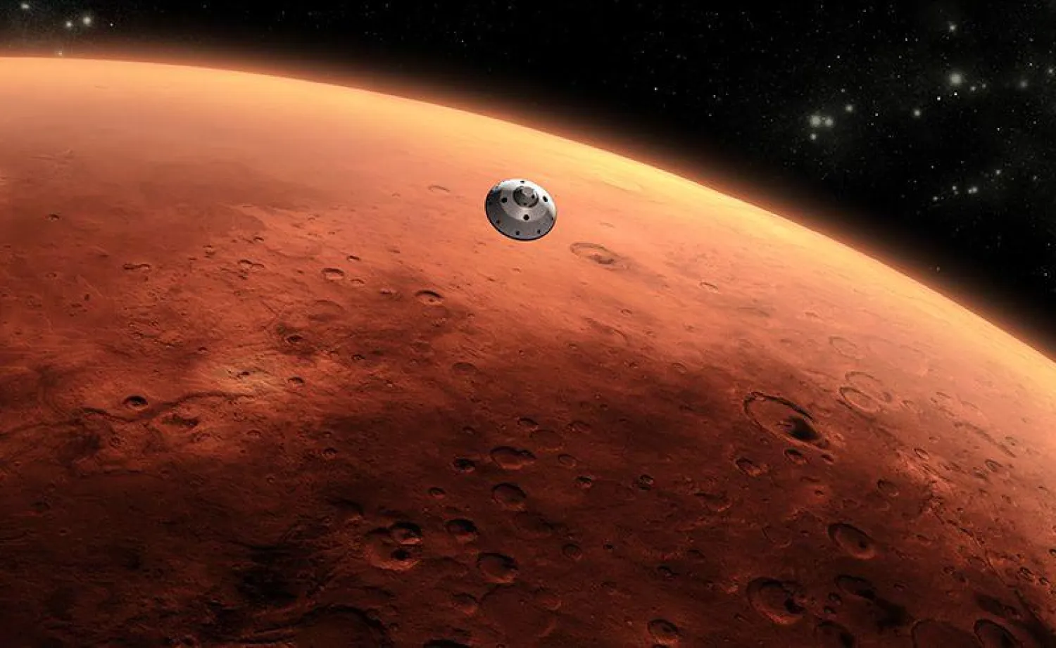 صورة تخيلية لسطح كوكب المريخ نشرتها وكالة «ناسا» (أرشيف - رويترز)