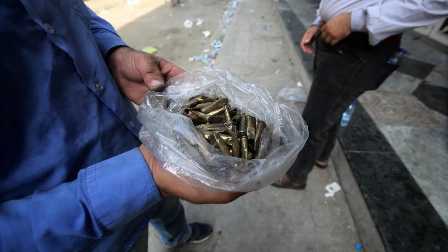 Iraq's security forces have used live ammunition, tear gas, smoke bombs and even machine gun fire to try to disperse rallies in the capital and Shiite-majority south. (AFP)