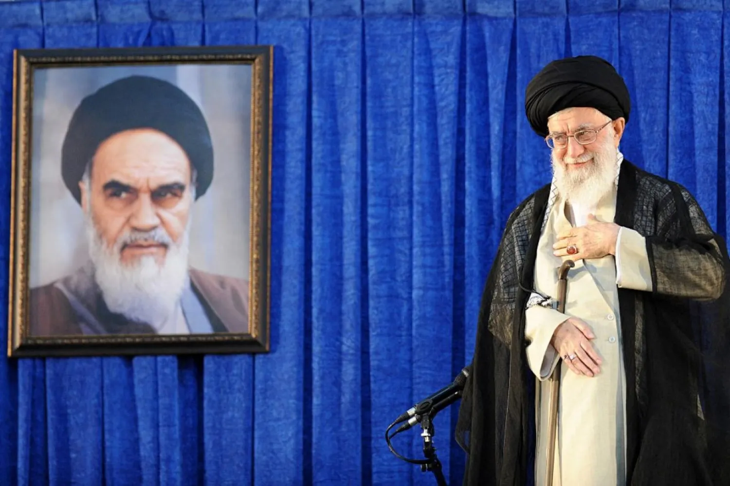 İran’ın dini lideri Ali Hameney (AFP)