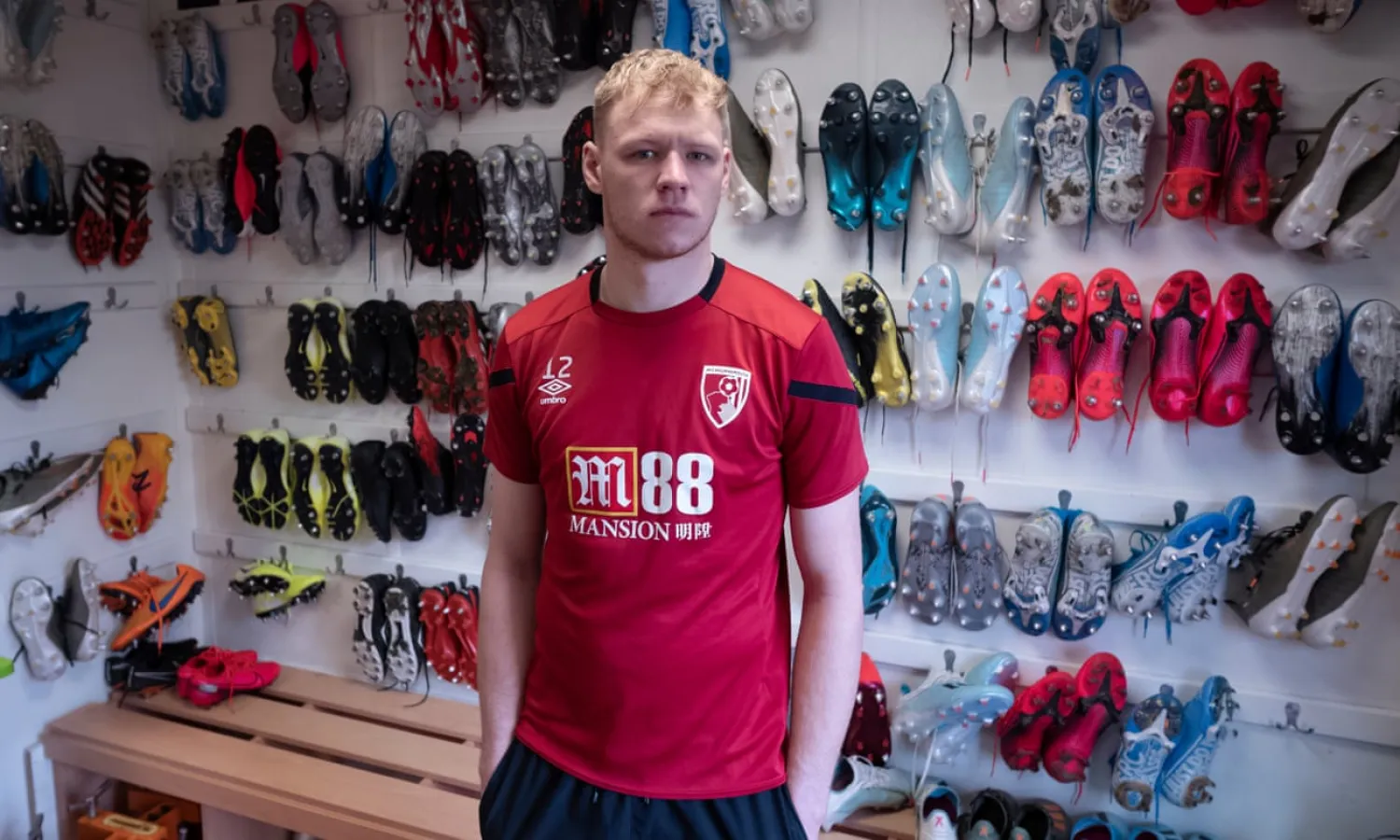  Aaron Ramsdale: ‘I was probably annoying a lot of people, especially the manager and the goalie coaches because I wasn’t fulfilling my potential.’ Photograph: Sean Smith/The Guardian
