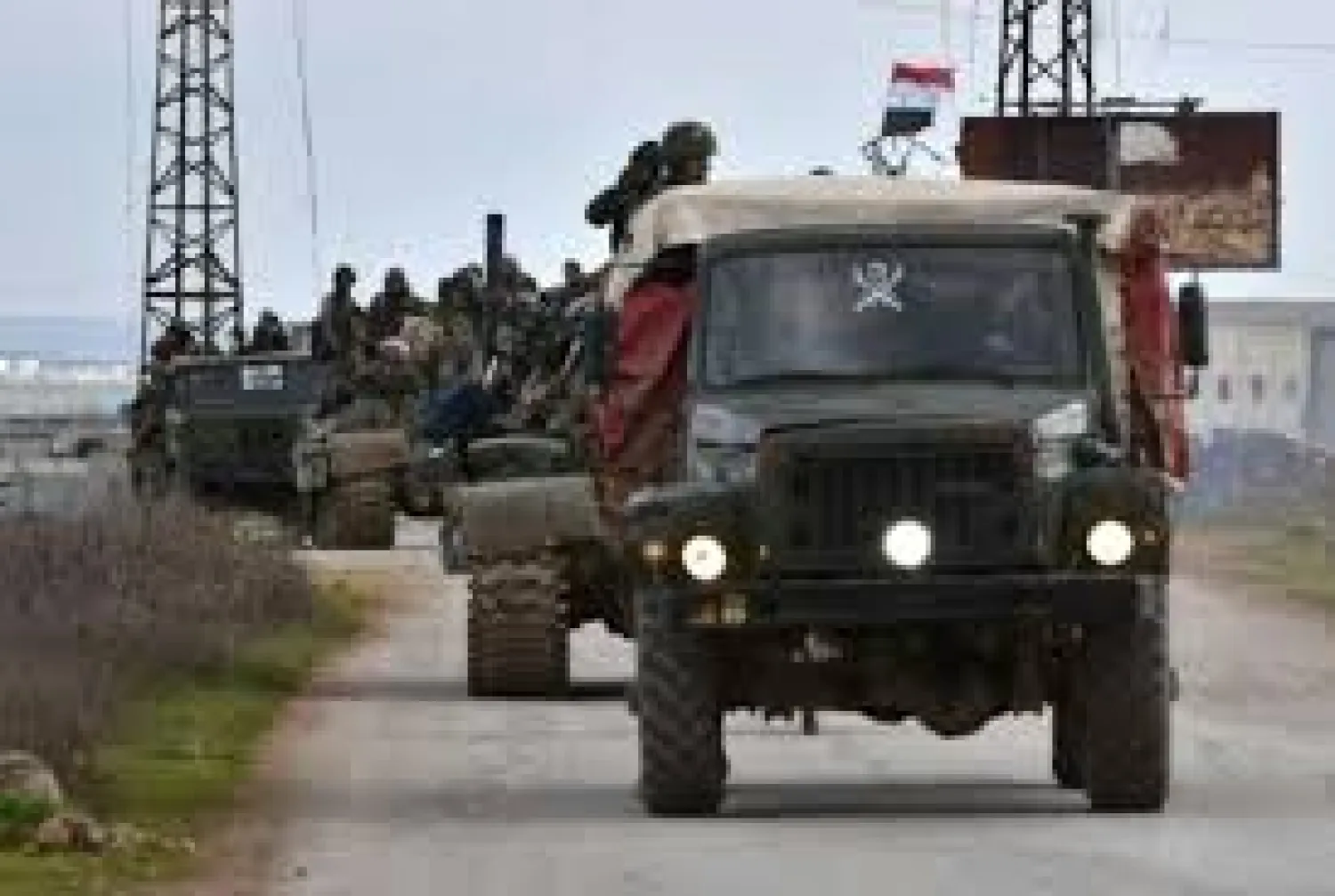 Regime forces, backed by Russia and Iran, had seized control of the entire highway after capturing a western suburb of Aleppo from insurgents. (File/AFP)