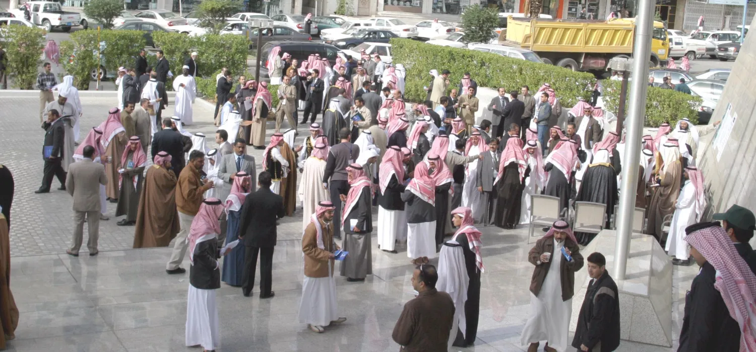 شهدت الانتخابات الماضية حضور كثيف من المشاركين - أرشيفية (الشرق الأوسط)