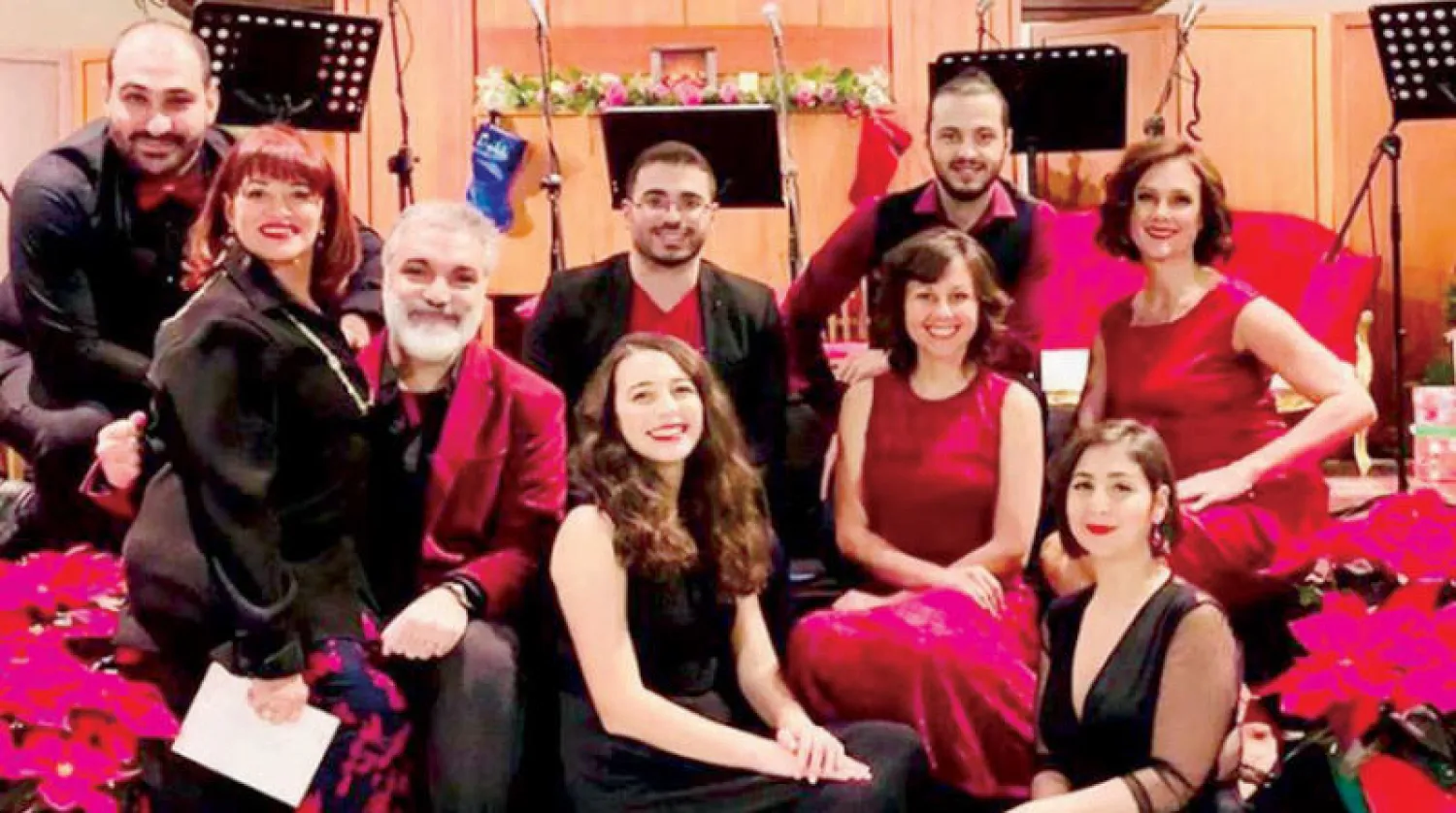 فريق كورال «بيروت فوكال بوينت» يحيي عيد الحب على نغمات الجاز في «بيت أم نزيه»