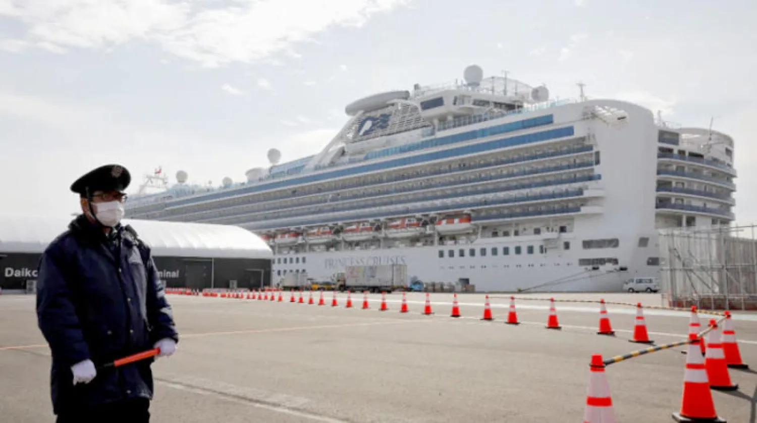 سفينة سياحية تشهد ثاني أكبر انتشار لكورونا