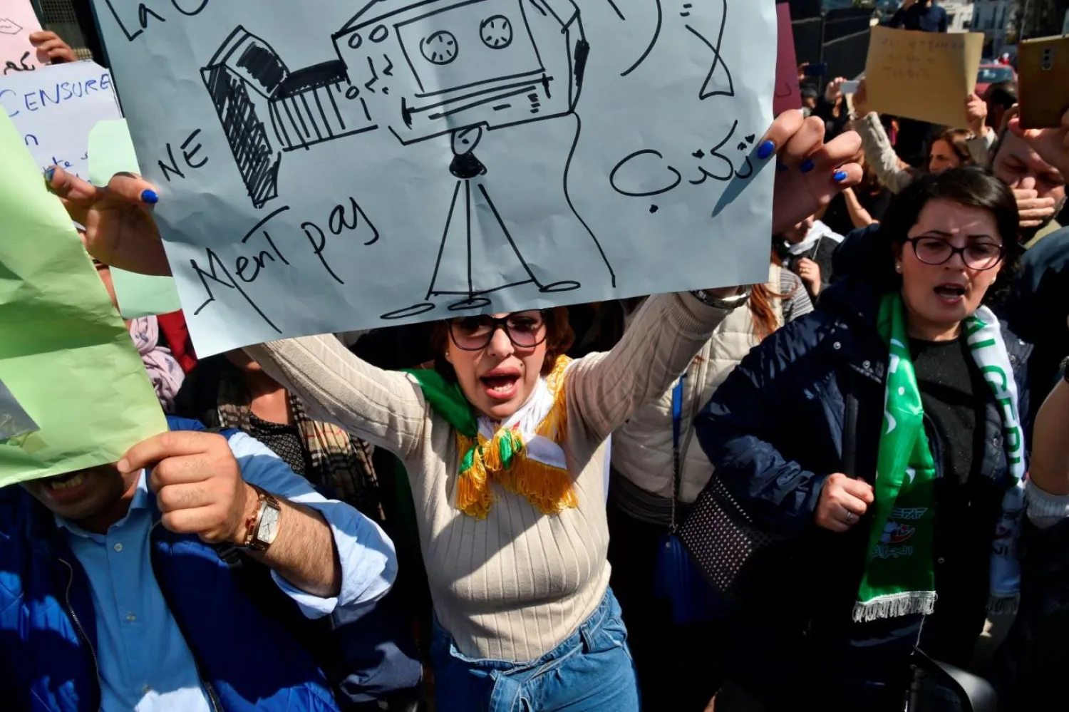 Cezayir Cumhurbaşkanı Abdulmecid Tebbun’un basına yönelik ilgisi soru işaretlerine neden oldu (Getty Images)