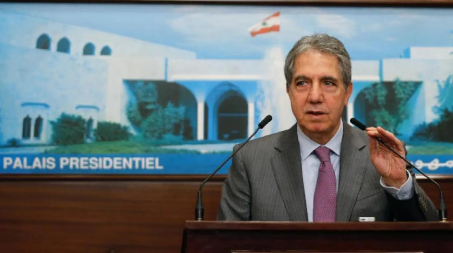 Lübnan Maliye Bakanı Gazi Vezni (Reuters)