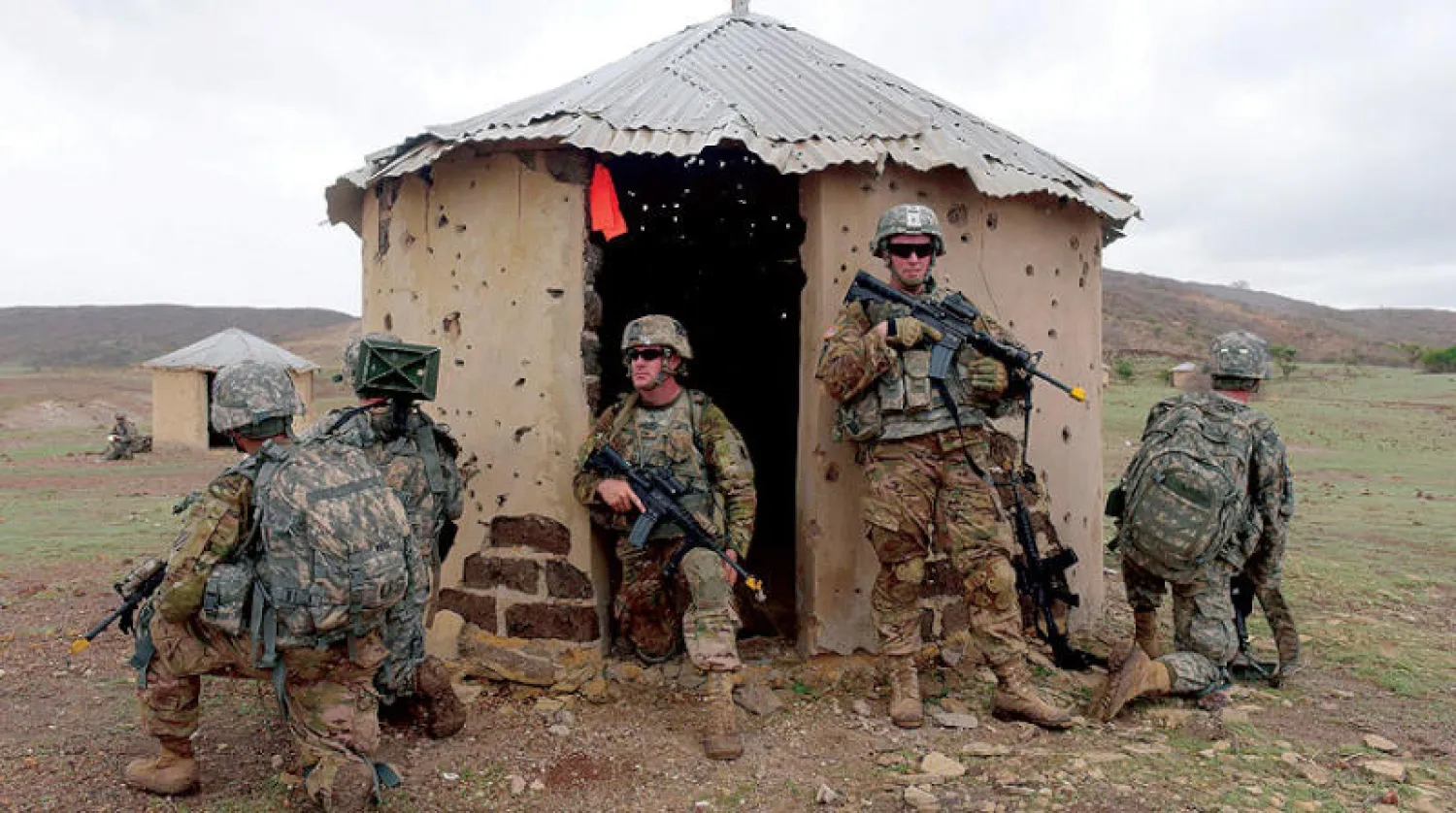 تنشر الولايات المتحدة 6000 جندي في أفريقيا بينهم 800 في غرب أفريقيا (أ.ف.ب)