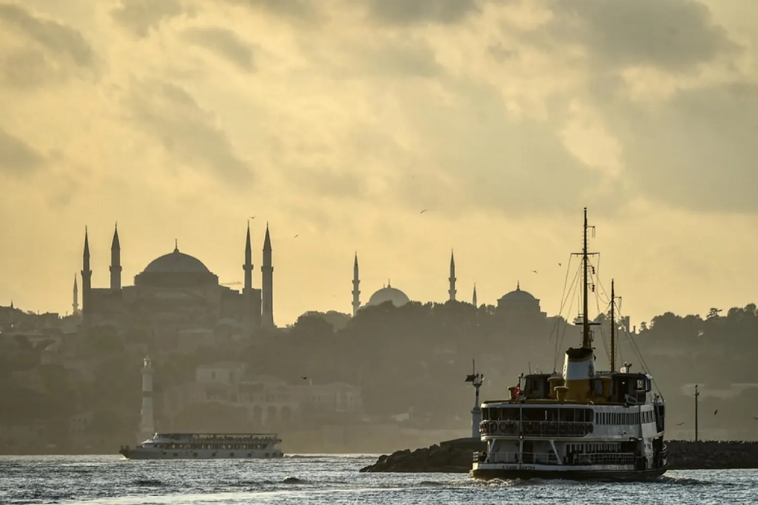 A general view of Istanbul, Turkey. (AFP)