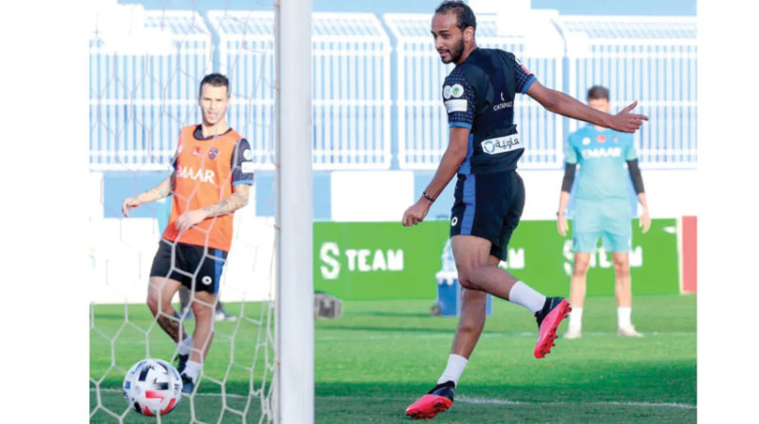 عطيف في تدريبات الهلال الأخيرة (الشرق الأوسط)