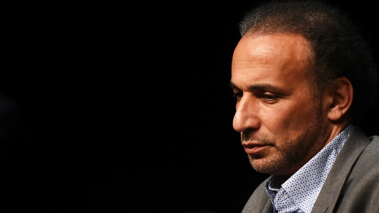 Islamic scholar Tariq Ramadan in Bordeaux in 2016. Mehdi Fedouach, AFP
