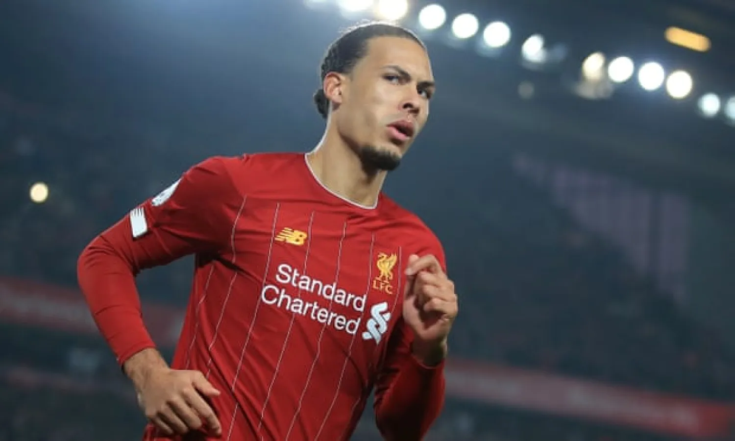  Liverpool’s Virgil van Dijk is at the moment probably the most marketable property in the Premier League. Photograph: Simon Stacpoole/Offside via Getty Images
