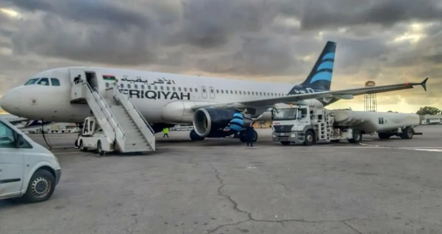 مطار معيتيقة الليبي (فيسبوك)