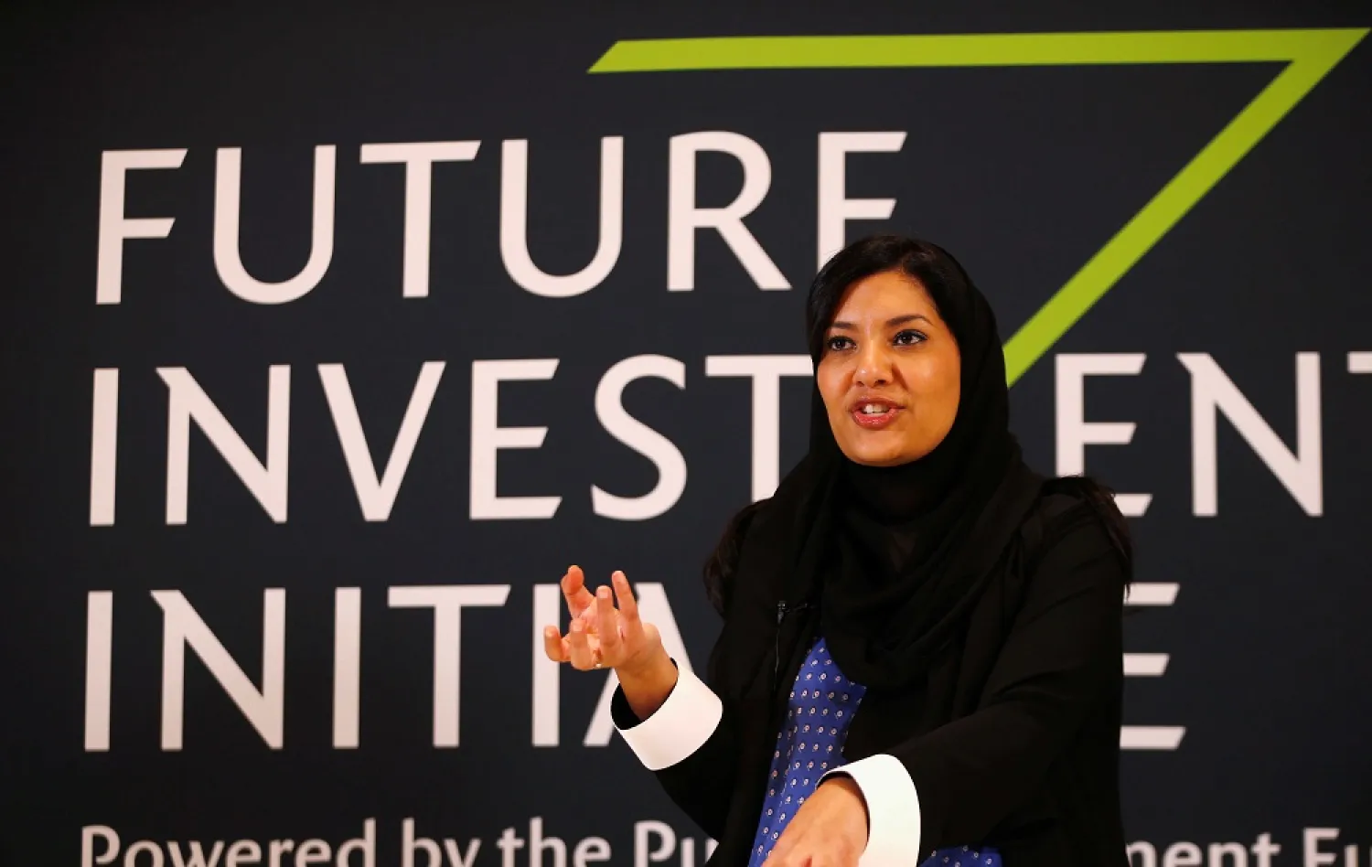 Saudi Ambassador to the United States Princess Reema bint Bandar bin Sultan. (Reuters)