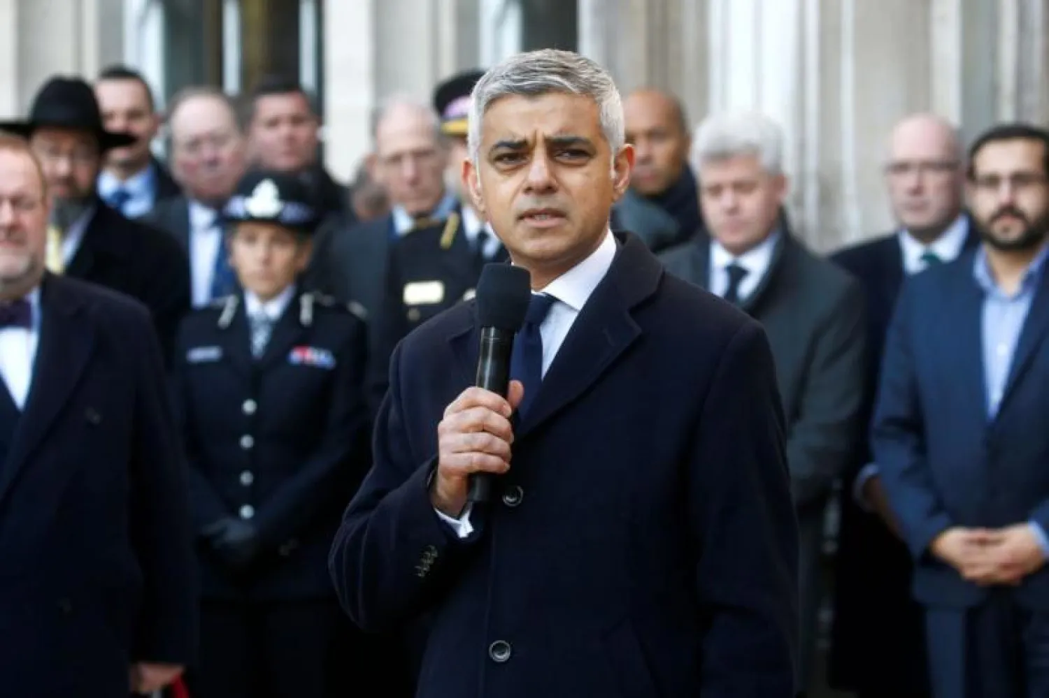 عمدة لندن صادق خان (رويترز)