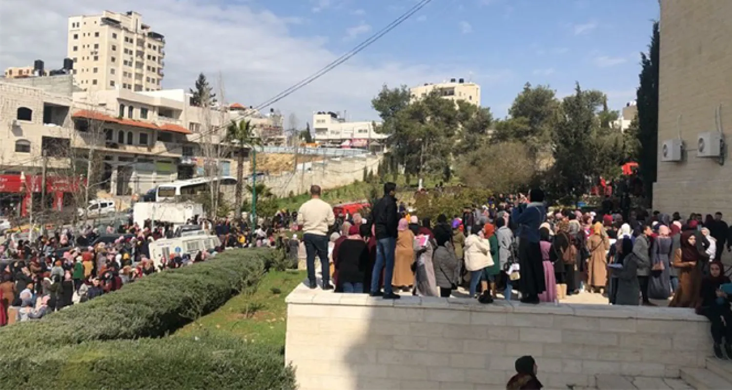 Filistin'de üniversitede patlama: 62 yaralı