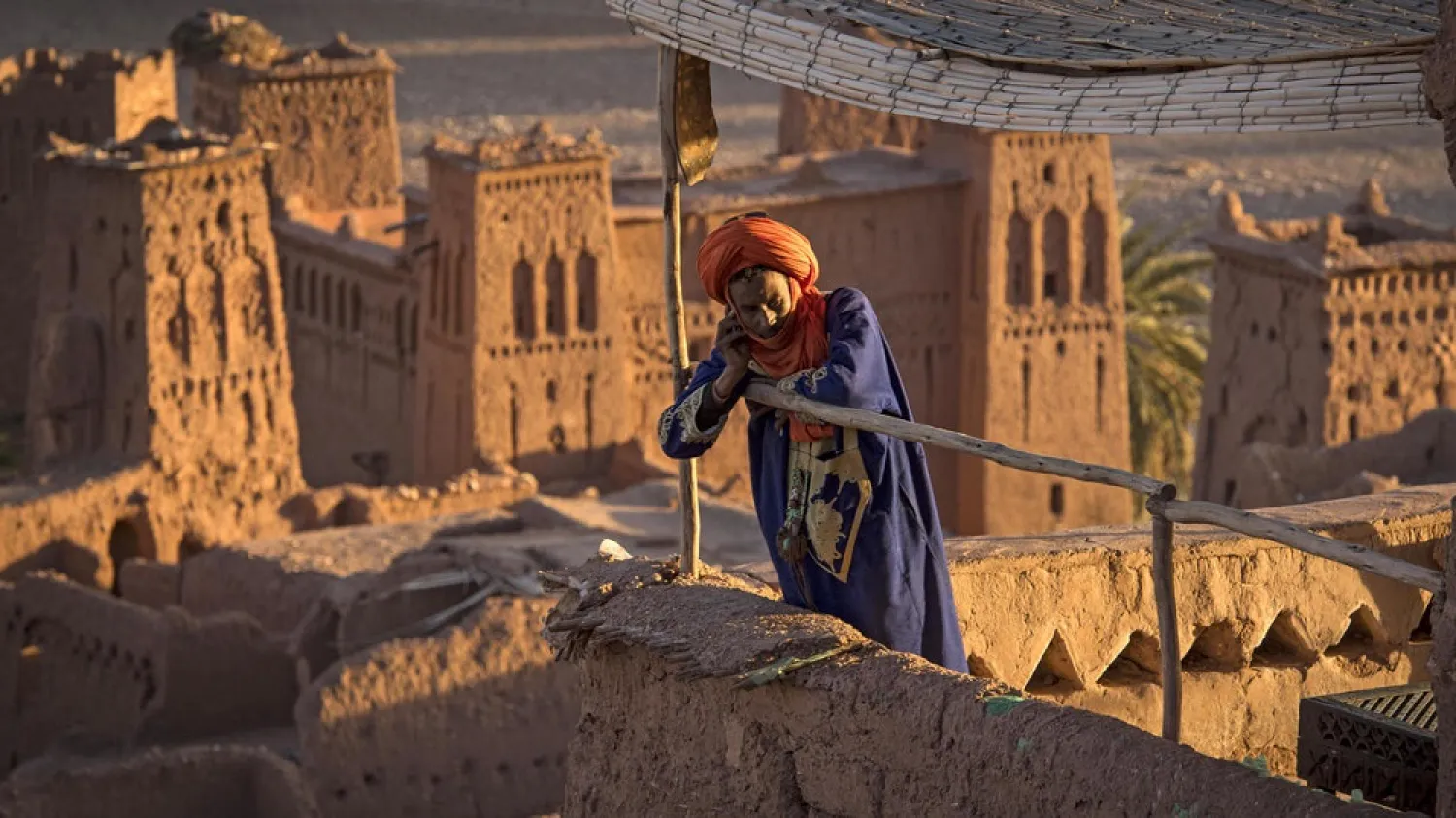 Morocco's Ait-Ben-Haddou is a UNESCO World Heritage site that has served as the backdrop for numerous movies. (AFP)