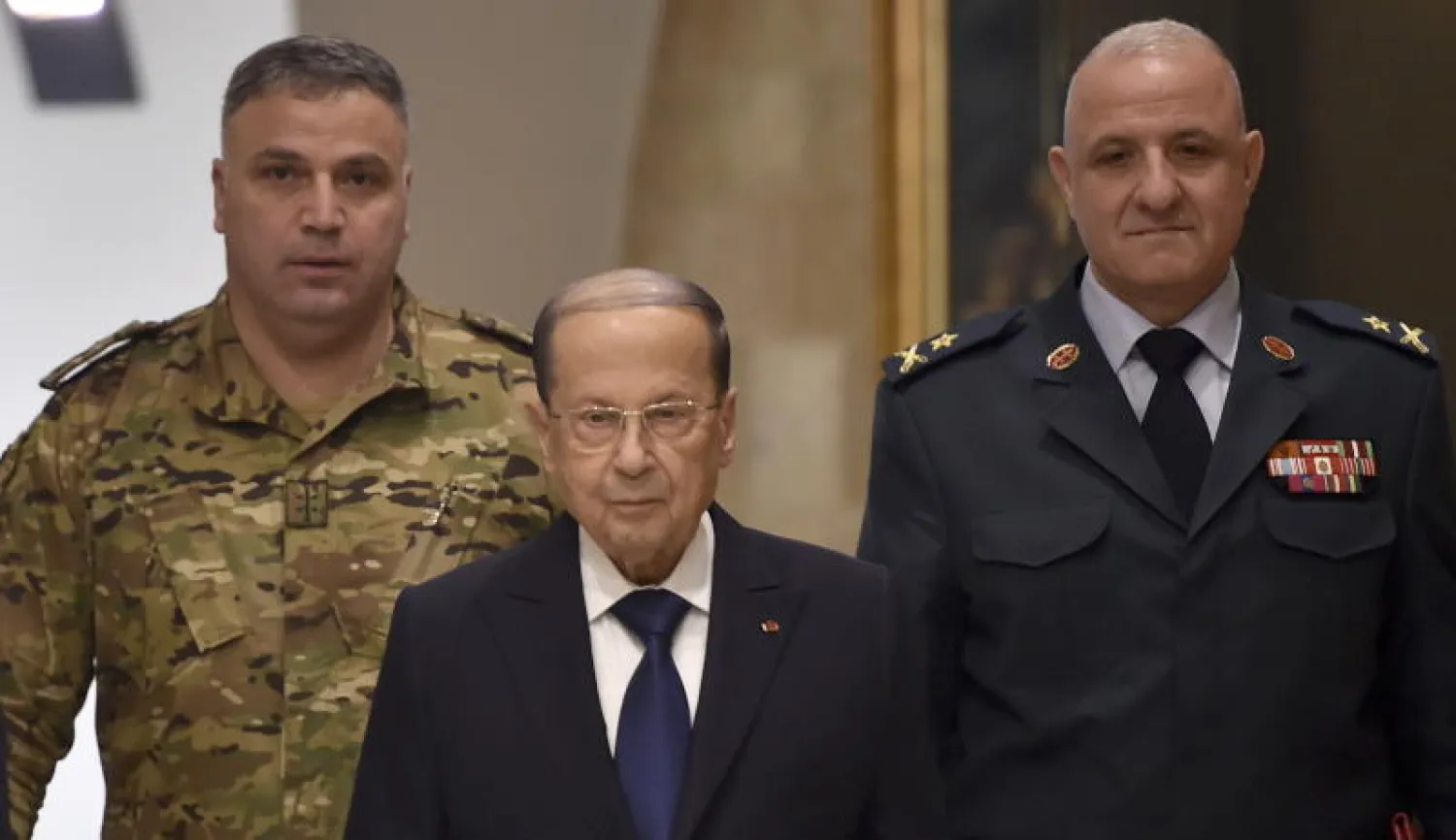 الرئيس اللبناني ميشال عون في قصر بعبدا (أرشيفية - إ.ب.أ)