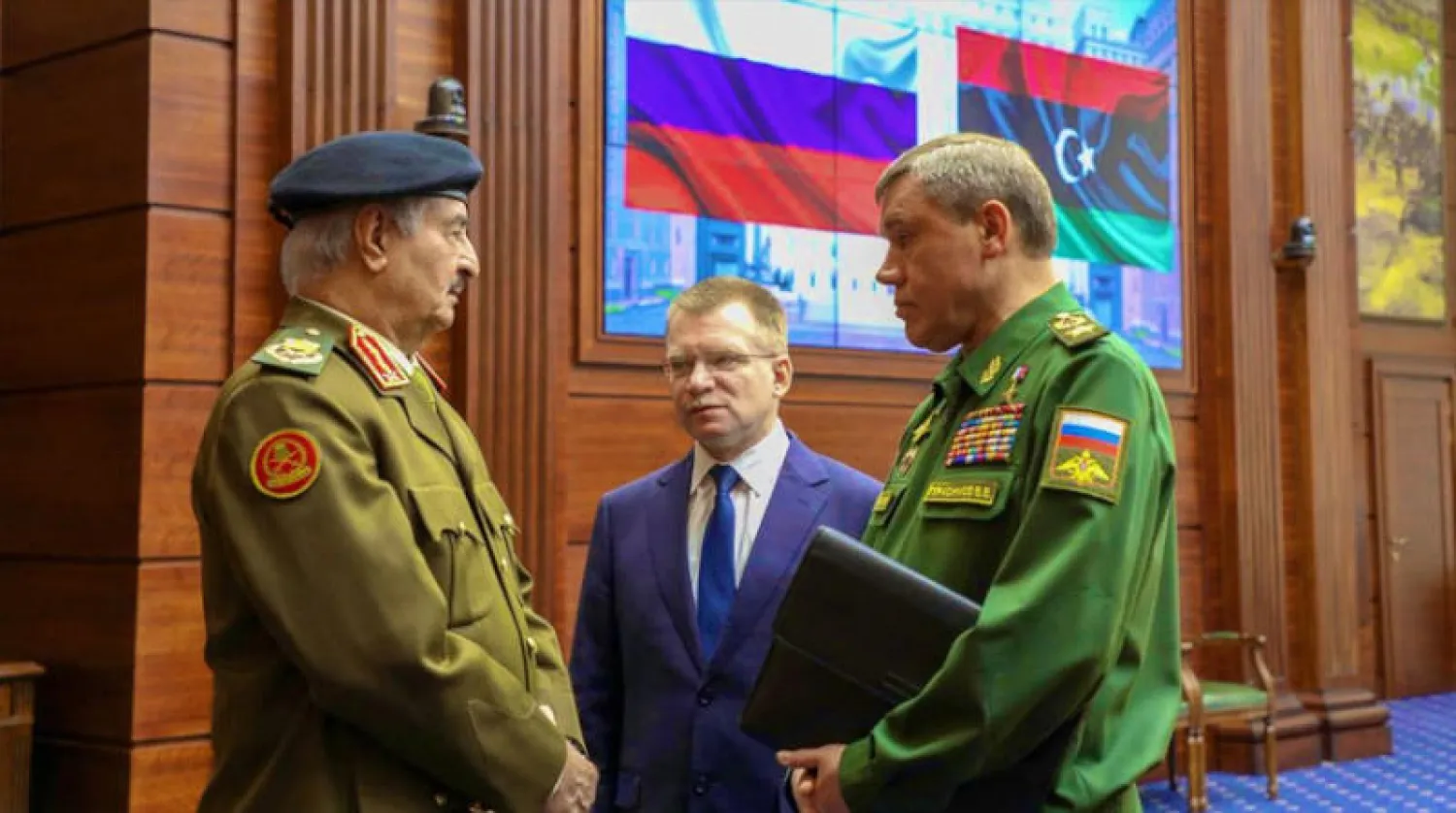 موسكو تستقبل حفتر وترعى حواراً ليبياً