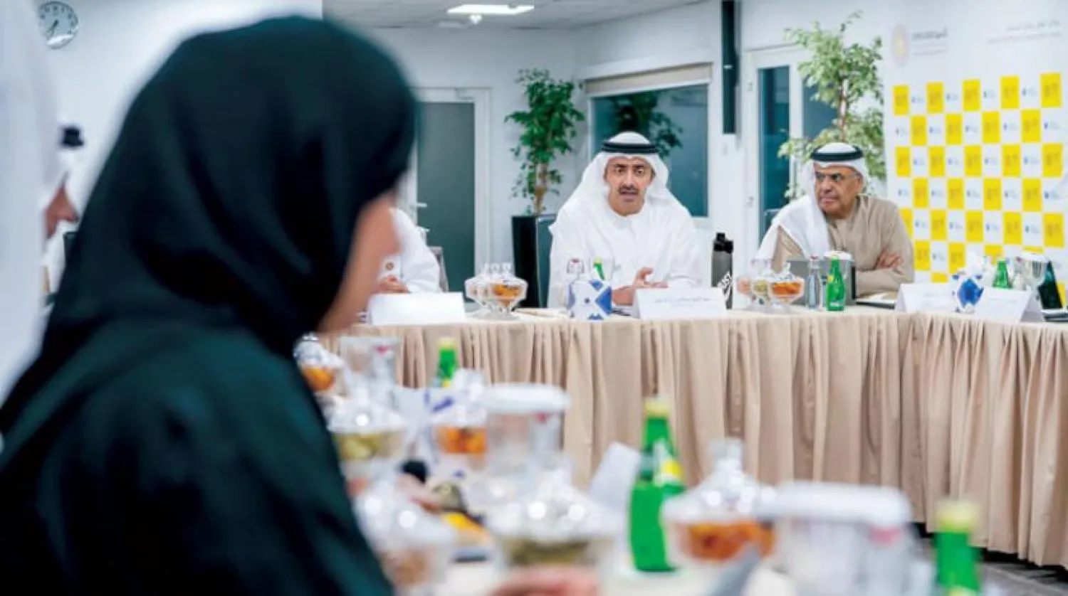 Sheikh Abdullah bin Zayed chairs the meeting of the G20 Steering Committee. WAM