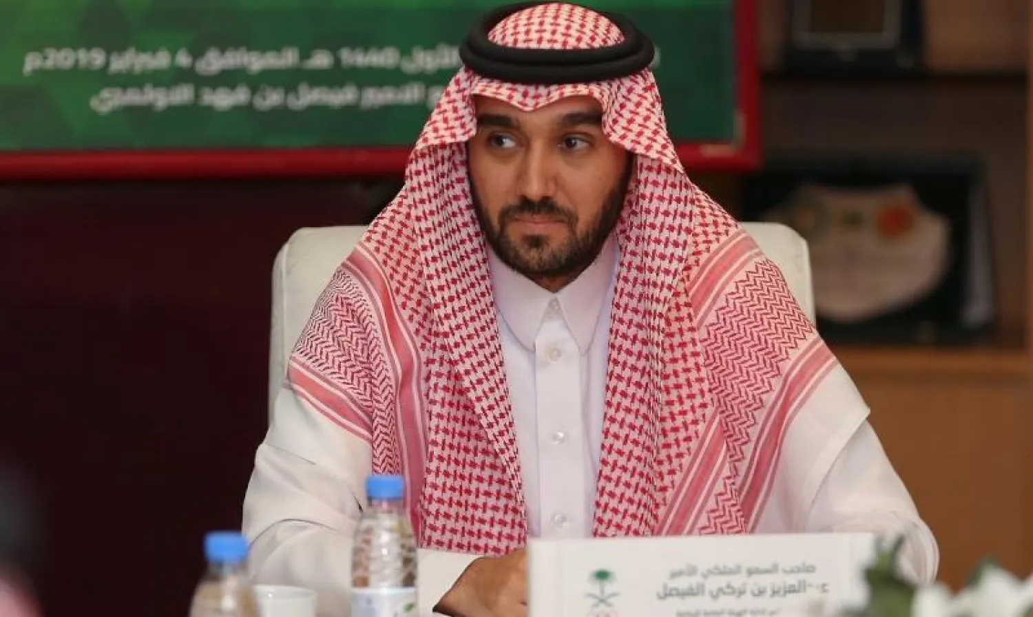 الأمير عبد العزيز بن تركي الفيصل رئيس هيئة الرياضة السعودية (الشرق الأوسط)