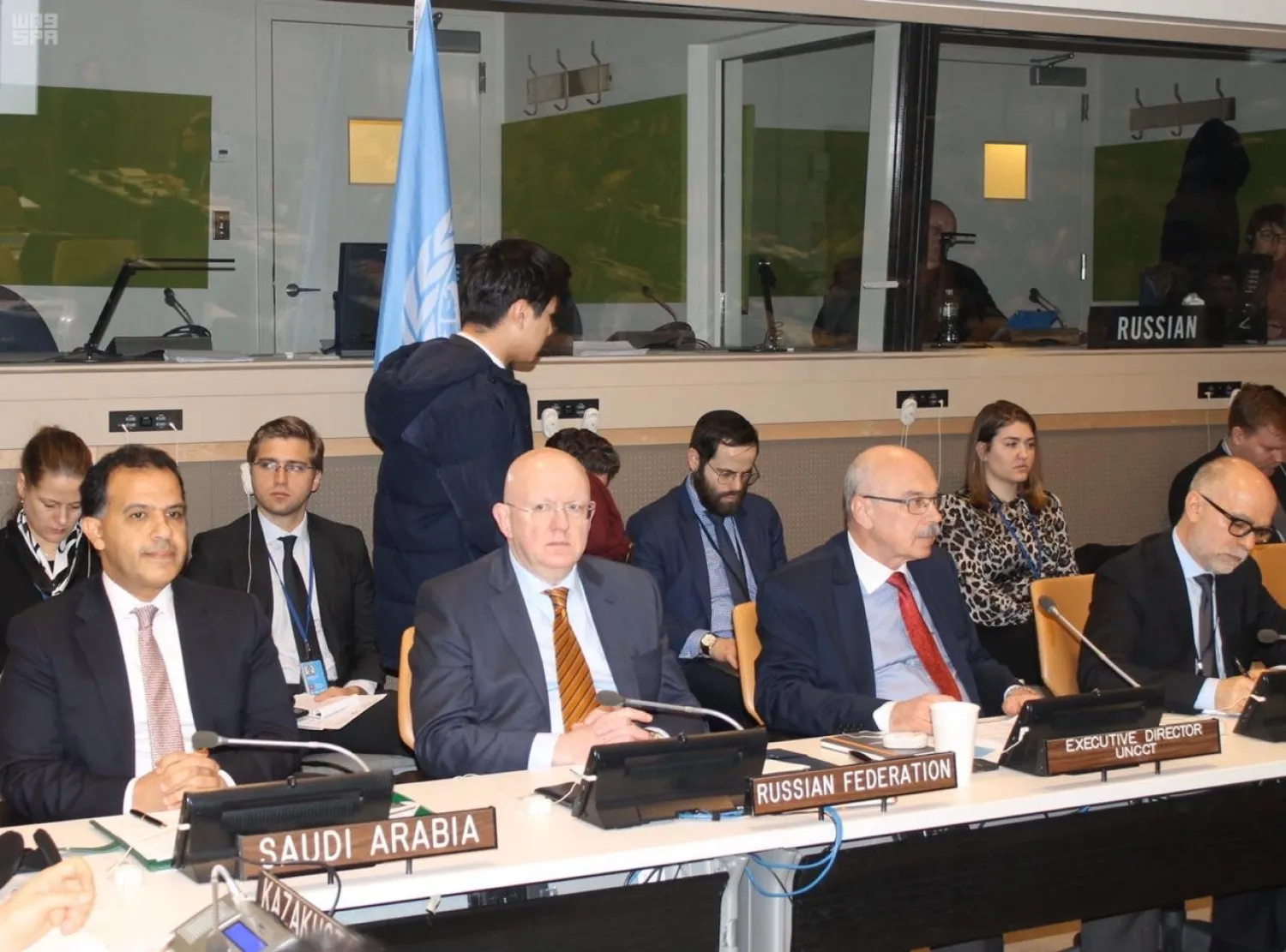 The UN on Friday launched a project funded by Saudi Arabia and Russia aimed at tackling terrorism. (SPA)