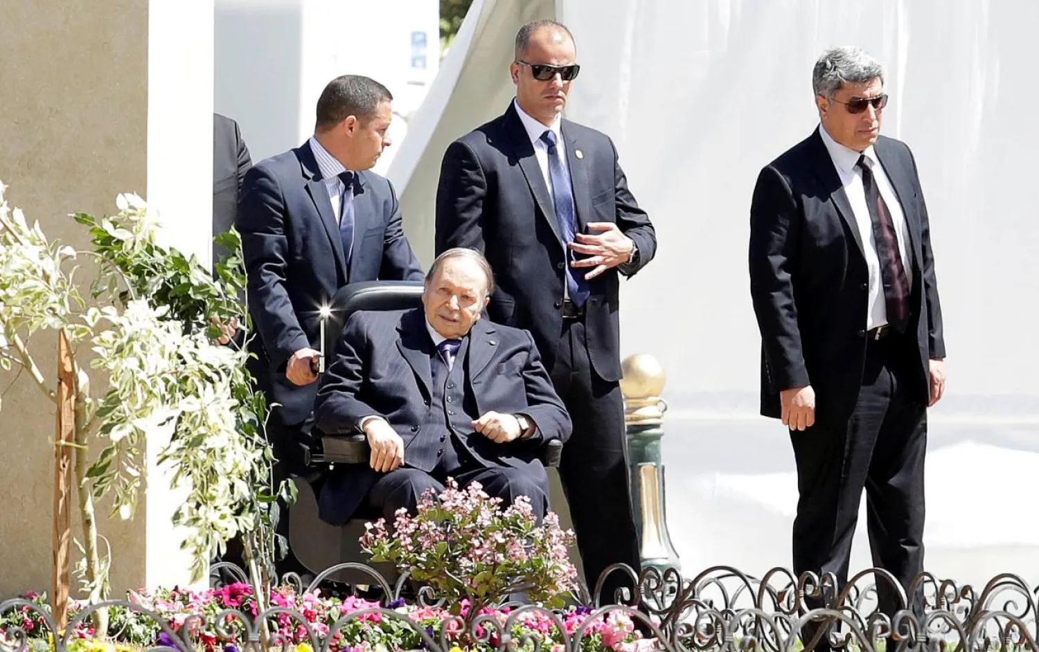 Former Algerian President Abdelaziz Bouteflika is seen in Algiers, Algeria April 9, 2018. (Reuters)