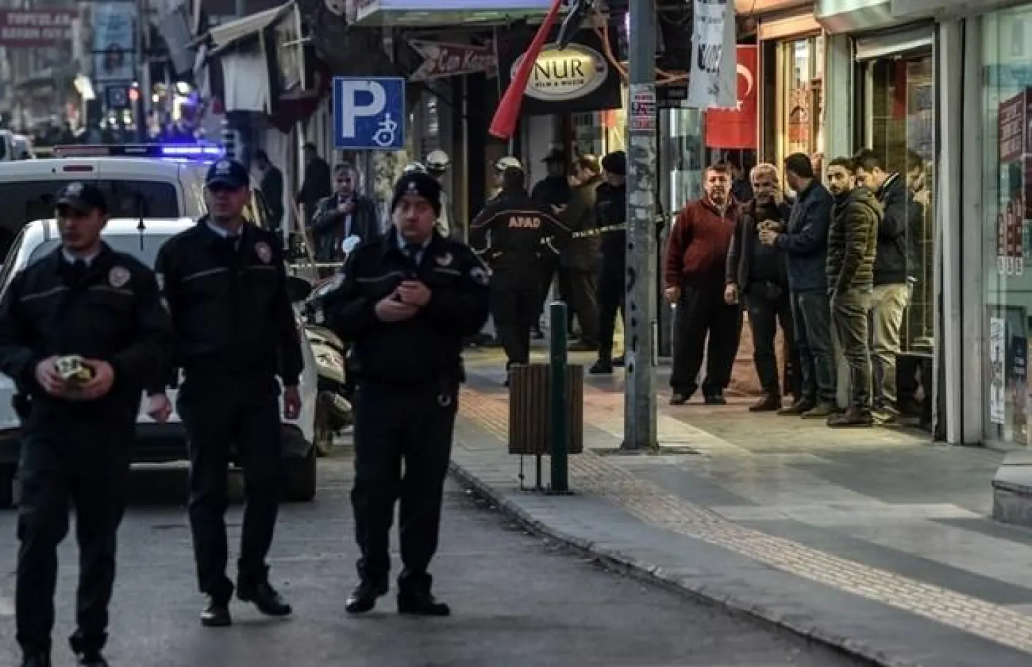 أفراد من الشرطة التركية في أنقرة (أرشيف - أ.ف.ب)