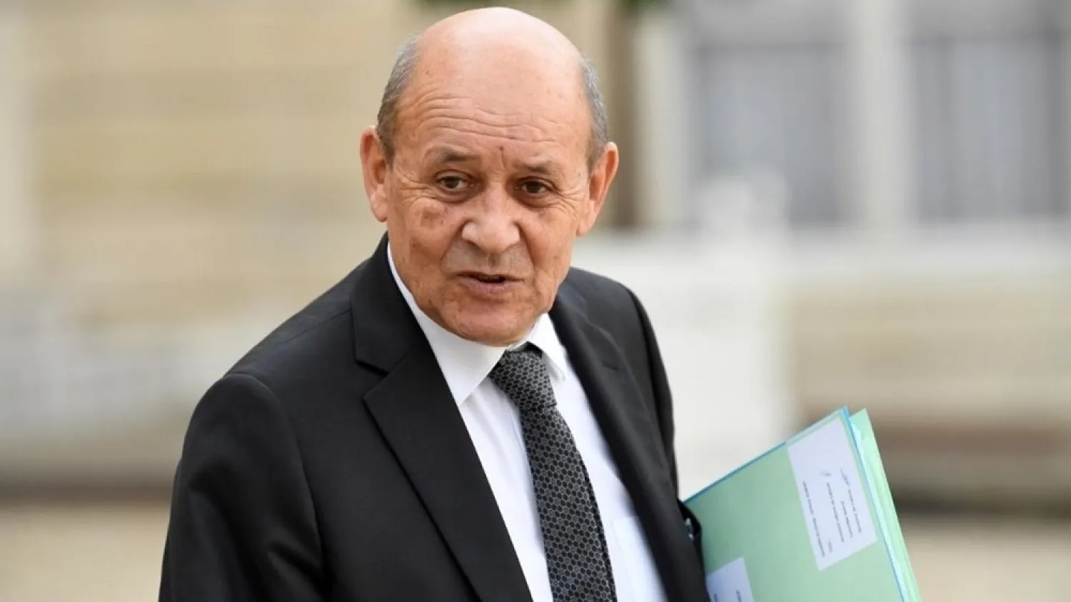 French Foreign Minister Jean-Yves Le Drian. (AFP)