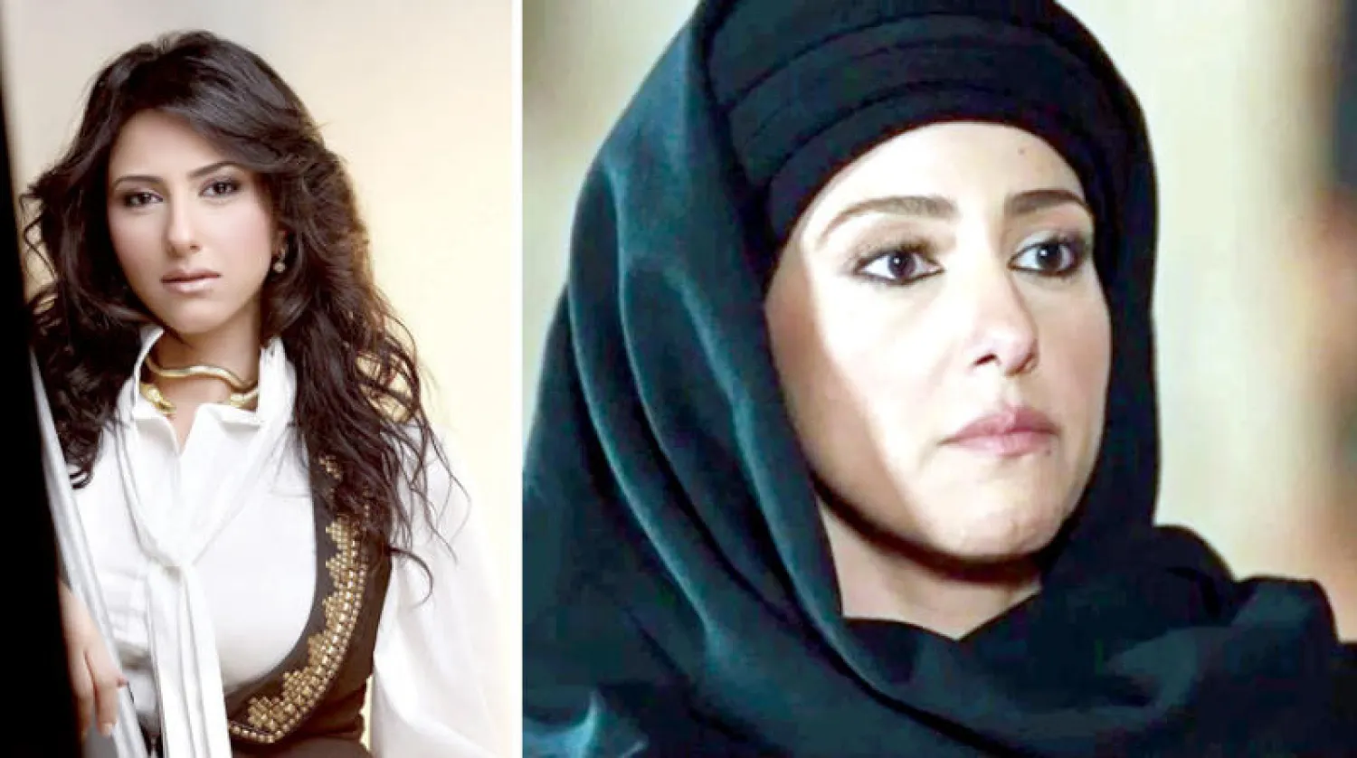 لقطة من دورها في مسلسل «بنت القبائل»  -  الفنانة المصرية حنان مطاوع